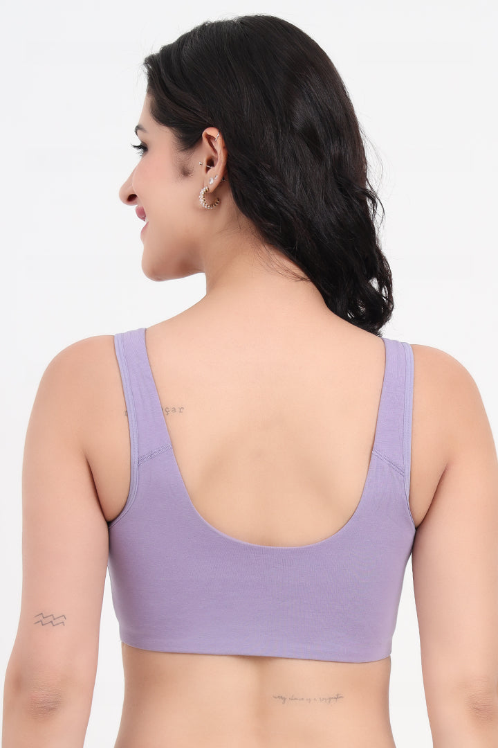 AMANTE BRA -BRA78801 All Day Lounge Solid Non Padded Non-Wired Daybreak Bra