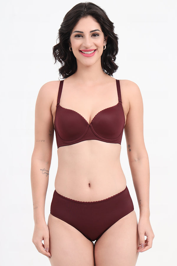 TRIUMPH-123I499 Plain T-Shirt Bra Wireless Padded