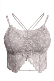 AXTZH FLORAL LACE BRIDAL BRALETTE TOP X2325-FF-CN124