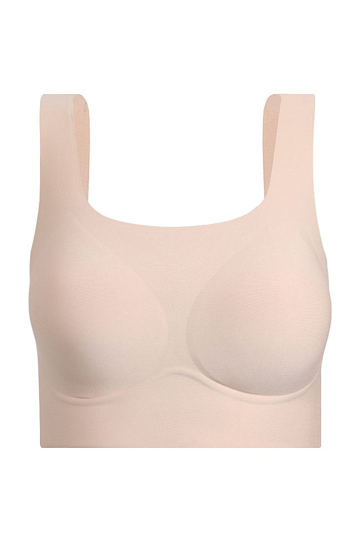 AXTZH Scoop Neck Comfort Bralette BLET X2363-SKIN-CP005