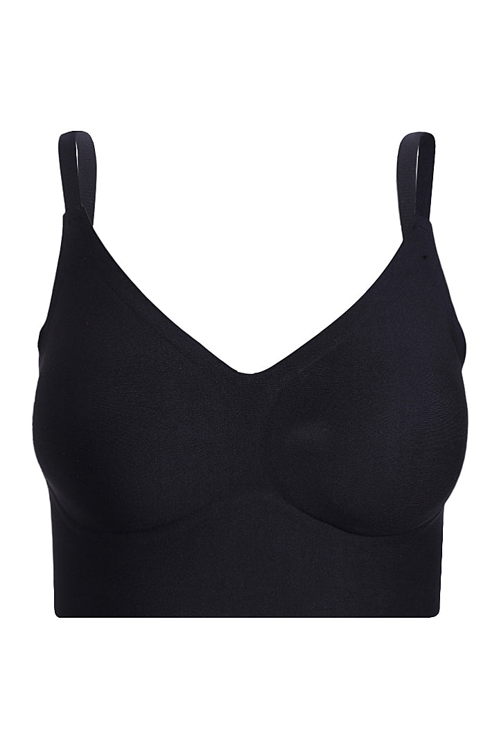 AXTZH Seamless Comfort Bralette BLET X2362-BLACK-CP013
