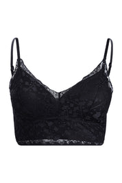 AXTZH Lace Detail Everyday Bralette BLET X1231-BLACK-CN014