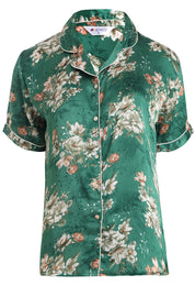 ANGELS Floral Satin Pyjama Set NIGHTWEAR AZPRINT-GREPR-C2S