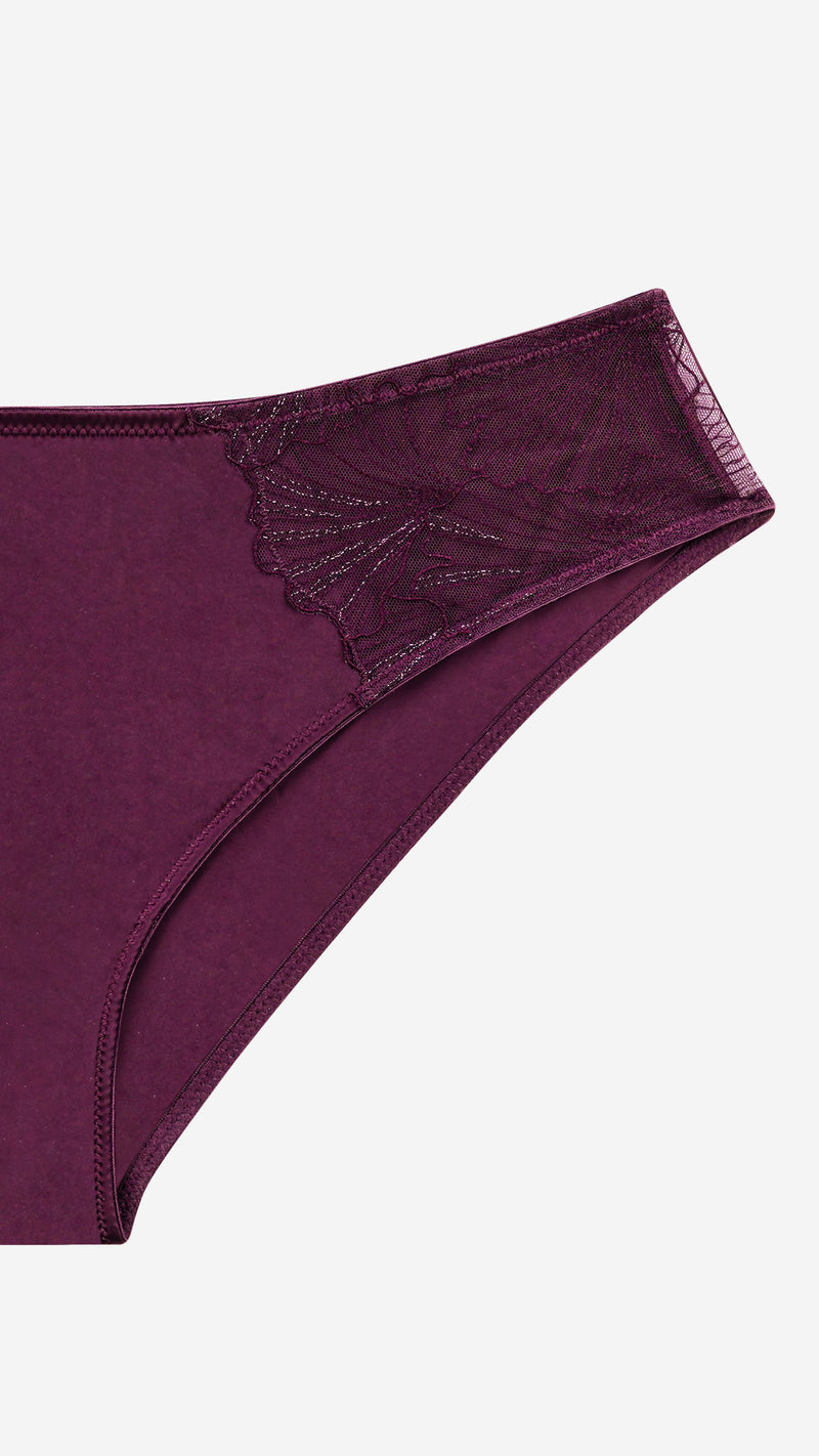 Lace Classic Brief | Soft Polyamide Bridal Panty