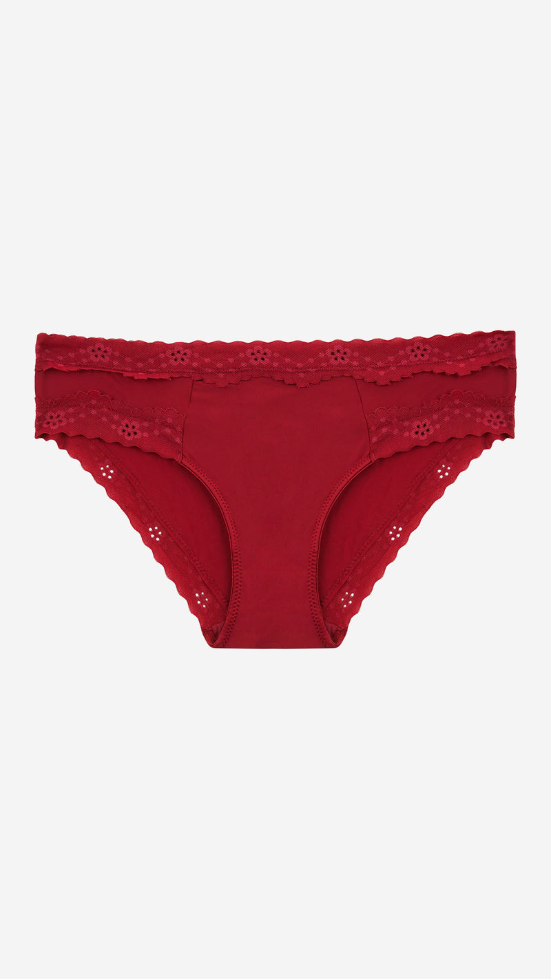 Lace Waistband Bikini Brief | Relaxed Chic Panty