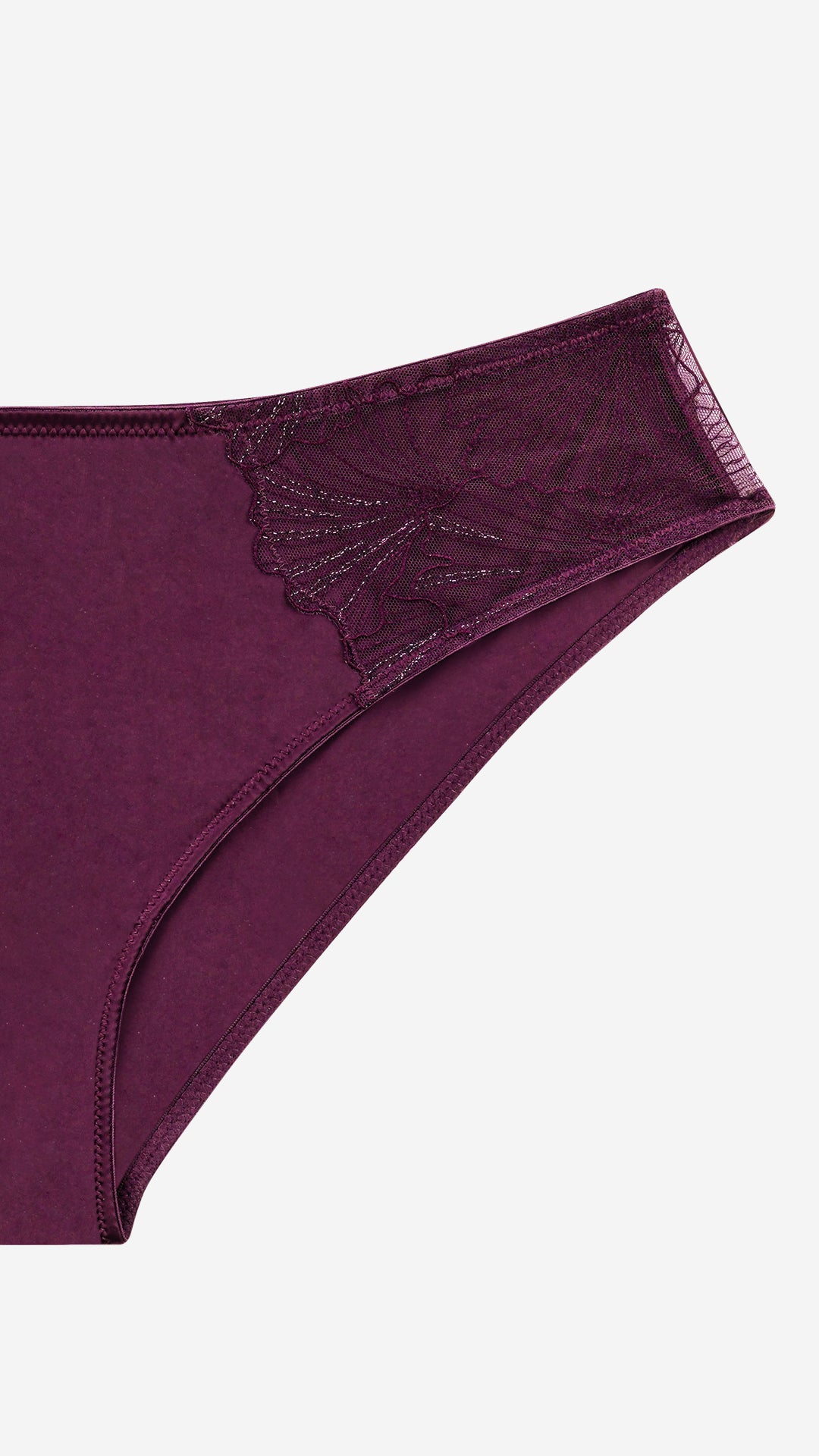 Savvyy Sheer Lace Hipster Brief Lightweight Everyday Comfort Panty