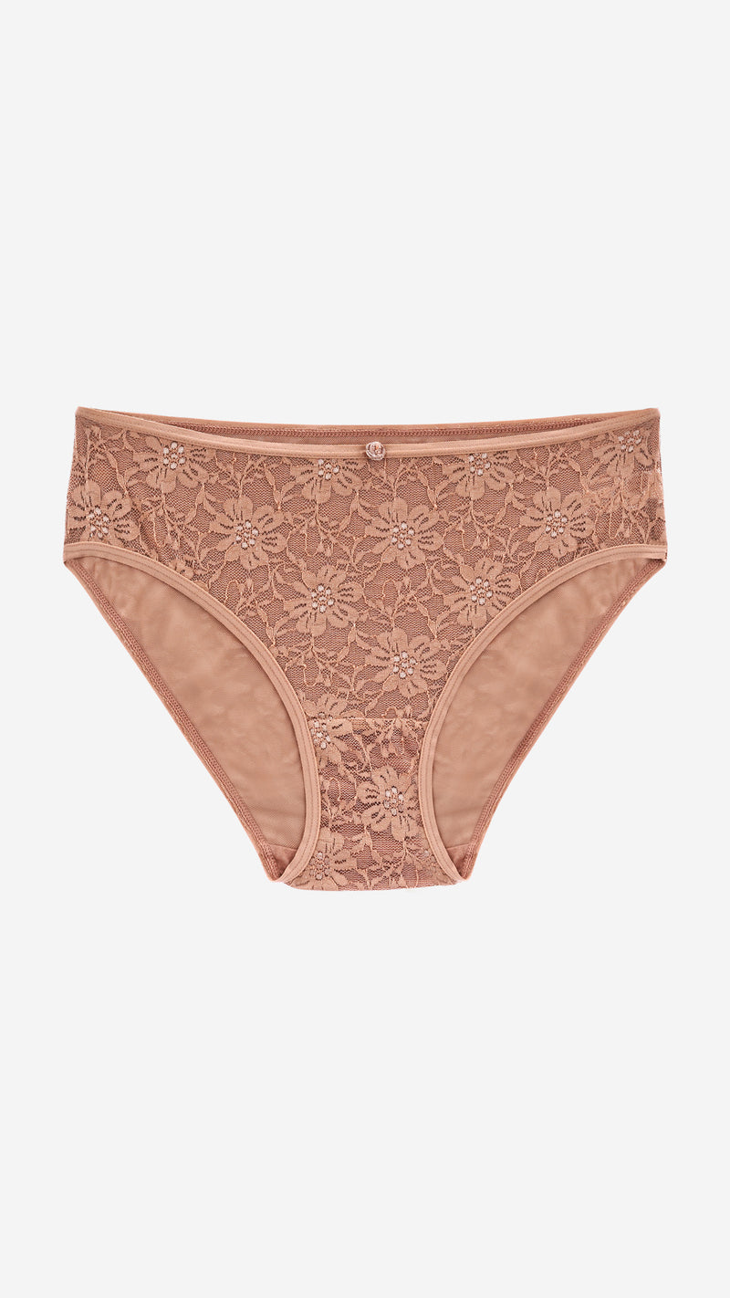 Lace Net Brief I Bridal lace panty