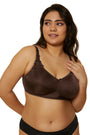 TRIUMPH-100I300 Minimizer 21 Wireless Non Padded Comfortable High Support Big-Cup Bra