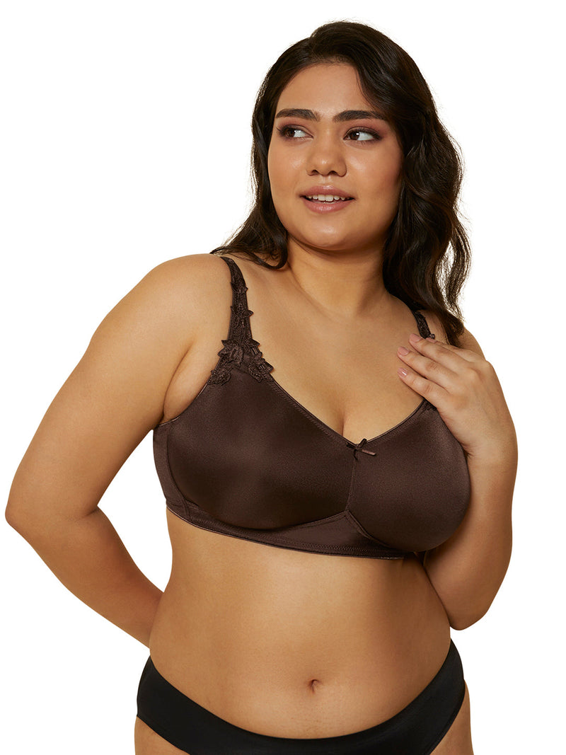 TRIUMPH-100I300 Minimizer 21 Wireless Non Padded Comfortable High Support Big-Cup Bra