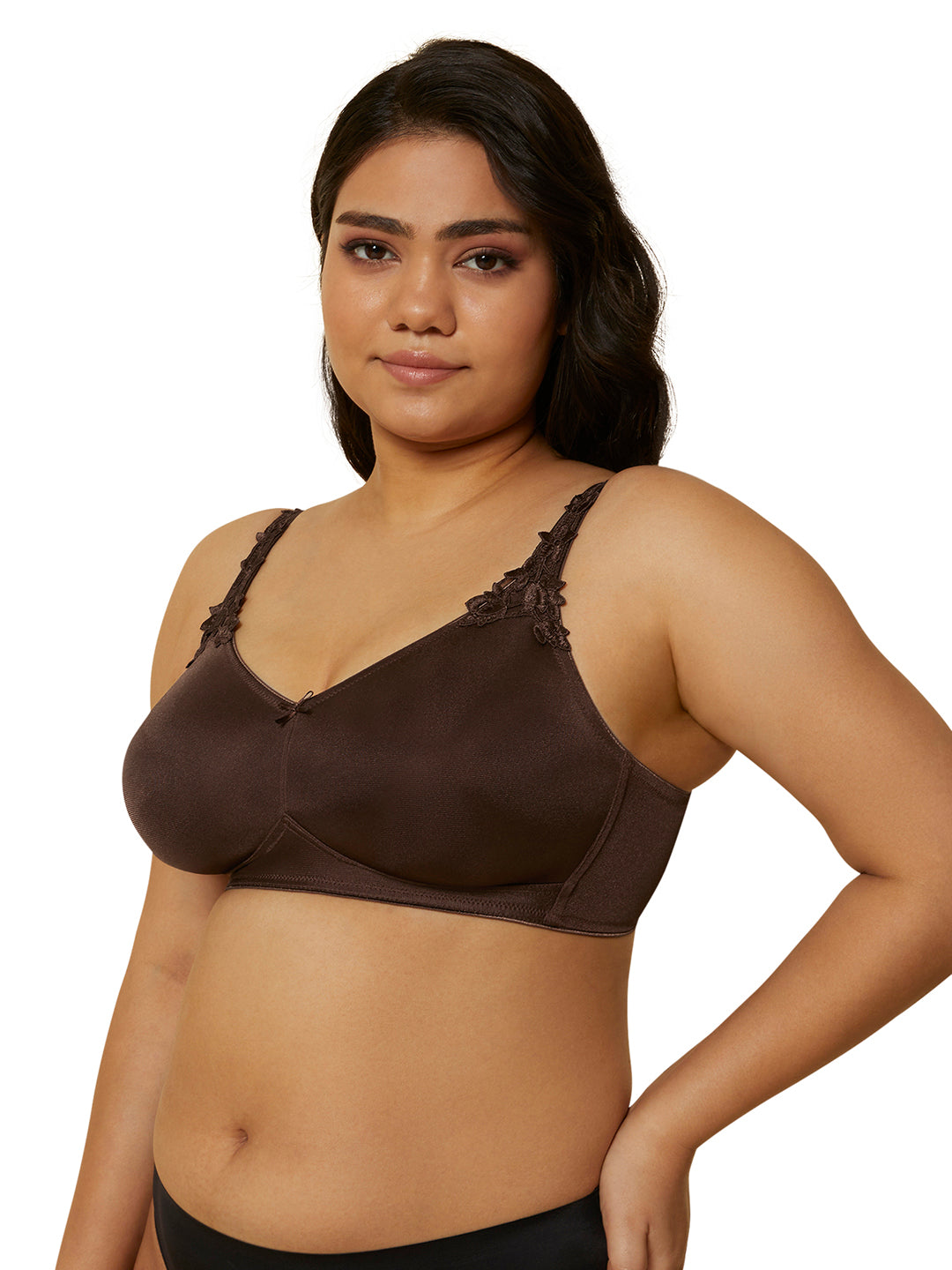 TRIUMPH-100I300/2 Minimizer 21 Wireless Non Padded Comfortable High Support Big-Cup Bra