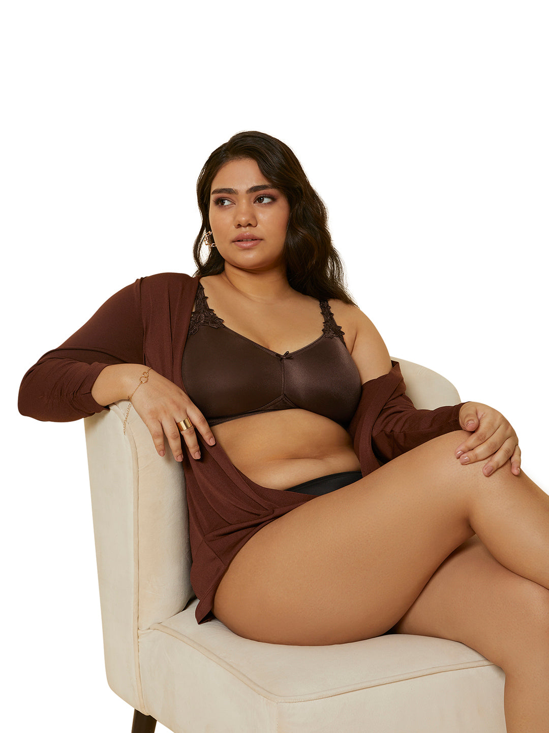 TRIUMPH-100I300 Minimizer 21 Wireless Non Padded Comfortable High Support Big-Cup Bra