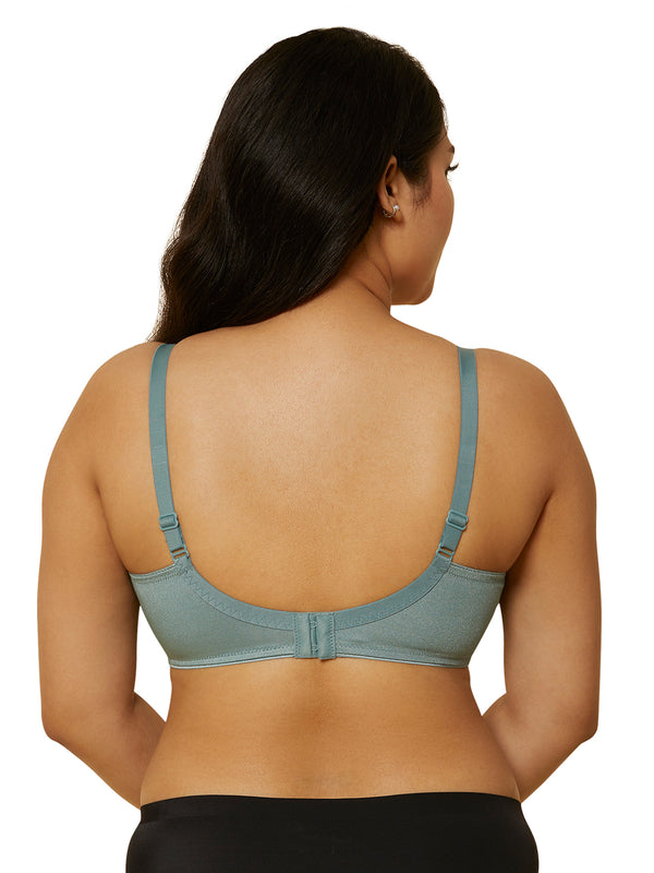 TRIUMPH-100I300 YR Minimizer 21 Wireless Non Padded Comfortable High Support Big-Cup Bra