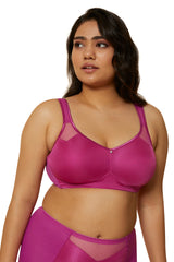 TRIUMPH-100I527 Minimizer 121 Wireless Non Padded Comfortable High Support Big Cup Bra