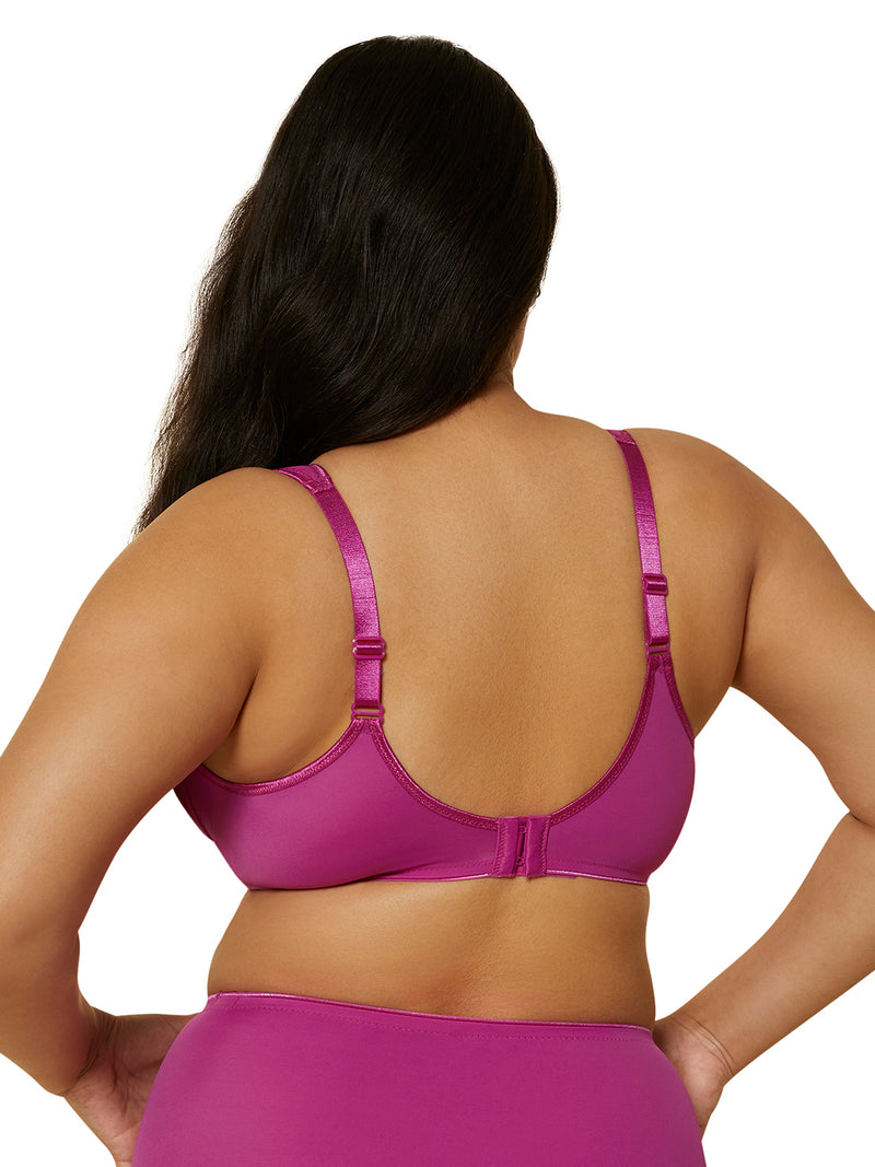 TRIUMPH-100I527 Minimizer 121 Wireless Non Padded Comfortable High Support Big Cup Bra