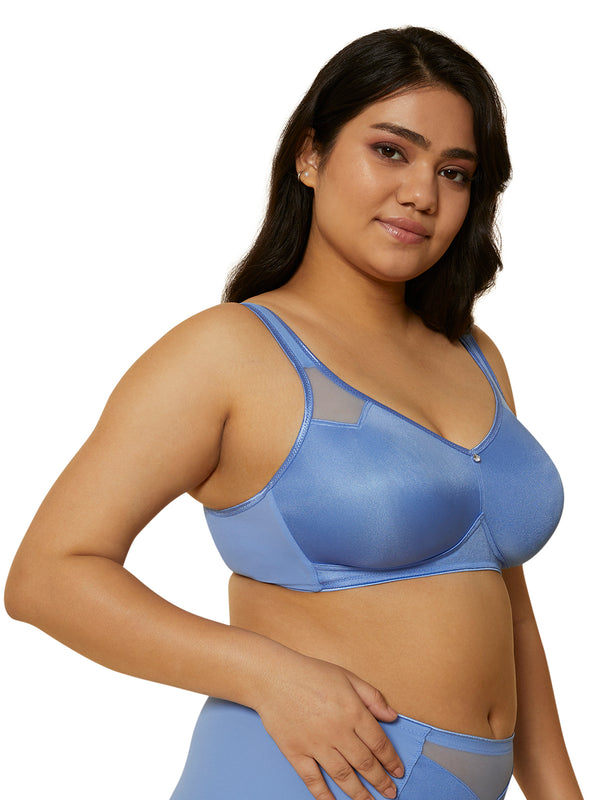 TRIUMPH-100I527 Minimizer 121 Wireless Non Padded Comfortable High Support Big Cup Bra
