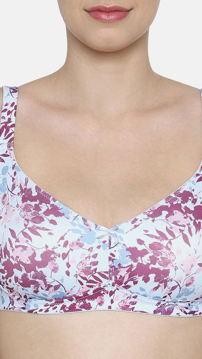 Triumph Multicolor Floral Full Coverage Non-Padded Bra