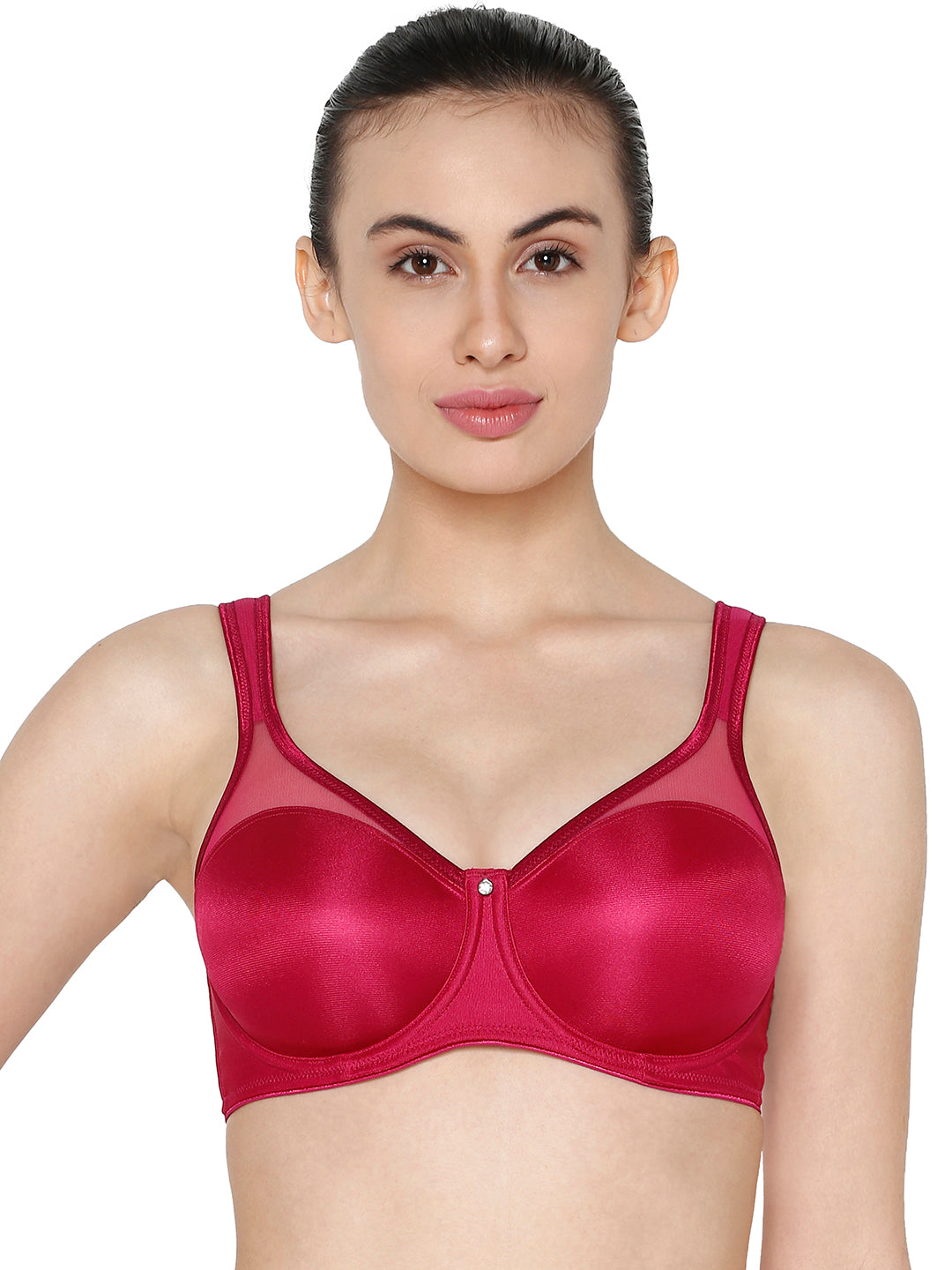 TRIUMPH-100I527 RX Minimizer 121 Wireless Non Padded Comfortable High Support Big Cup Bra