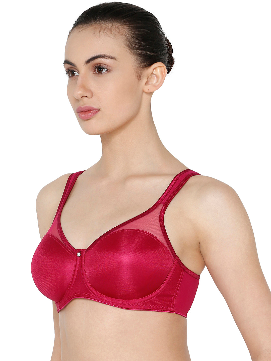 TRIUMPH-100I527 RX Minimizer 121 Wireless Non Padded Comfortable High Support Big Cup Bra