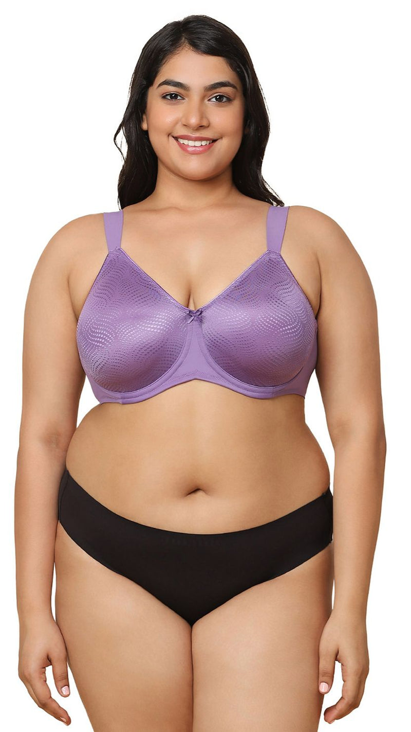 Triumph Purple Full Coverage Minimizer Bra