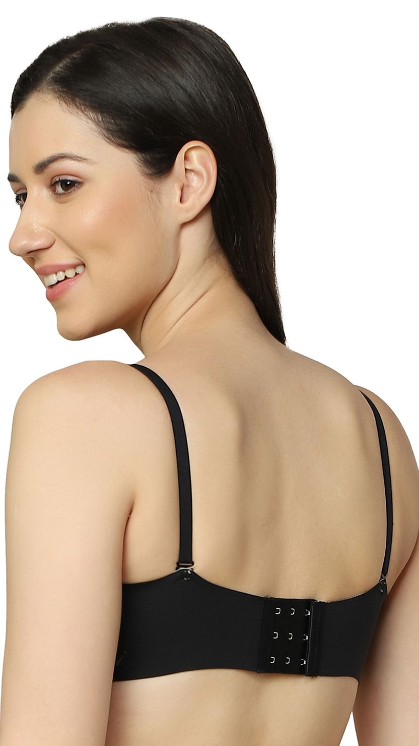 Triumph Black Detachable Strap Padded Balconette Bra
