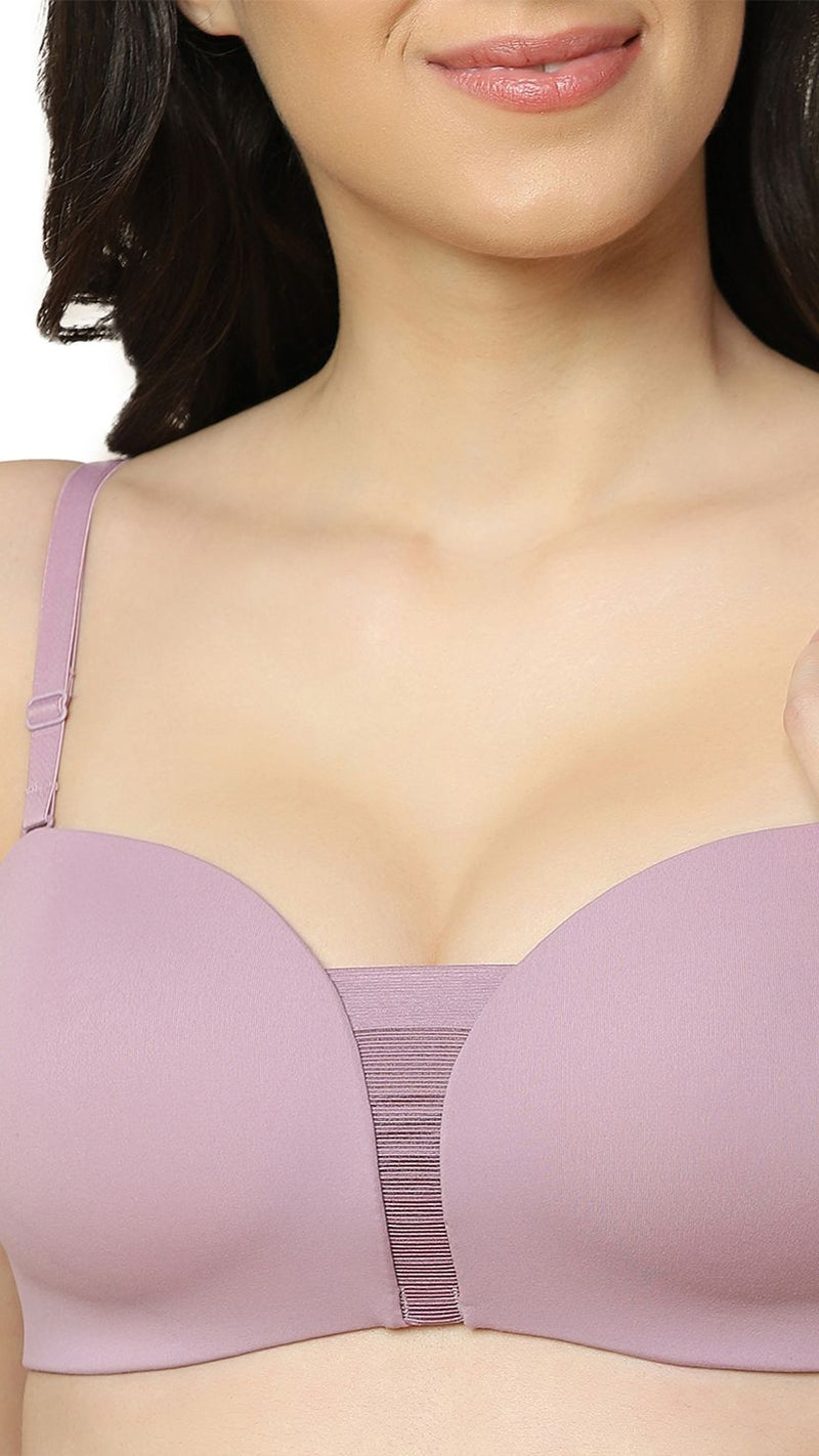 Triumph Lavender Detachable Strap Padded Balconette Bra