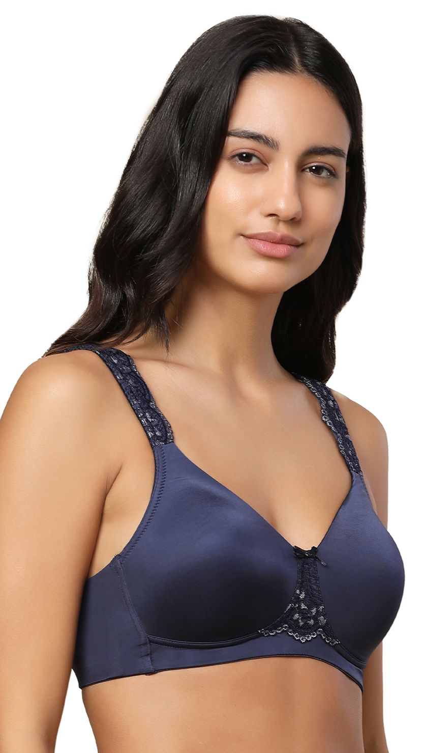 Triumph Blue Gorgeous Silhouette Lightly Padded Full Coverage T-Shirt Bra