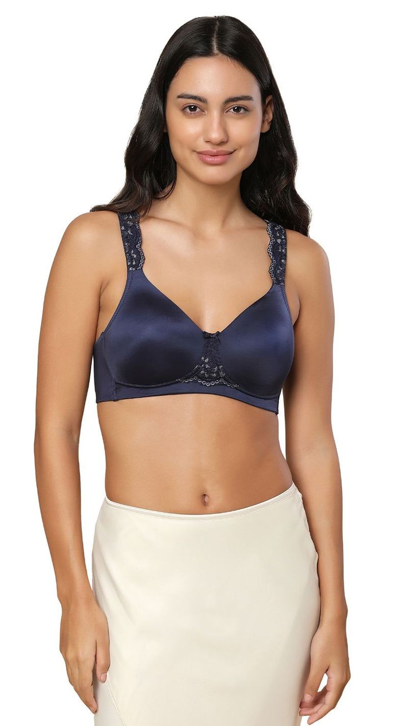 Triumph Blue Gorgeous Silhouette Lightly Padded Full Coverage T-Shirt Bra