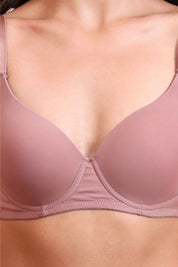 AXTZH Classic Contour Bra Offering Natural Shape, Gentle Lift, and Flawless Finish AB2355-ROSE-DP101