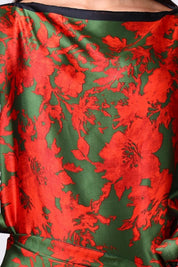 AXTZH Flowing Kaftan Nightwear with Adjustable Waist Strap and Elegant Detailing-RUSPR-K2S