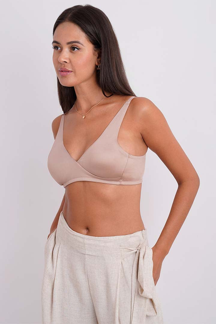 WACOAL BRA-BI03O01 BASICS It’s Perfect Non-Padded Non-Wired Full Cup Everyday Wear Comfort Fit Bra