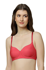 TRIUMPH-110I401 T-Shirt Bra 60 Invisible Padded Wireless Body Make-Up Series Light Weight Seamless Everyday Bra