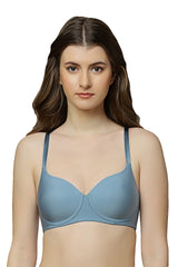 TRIUMPH-110I401 T-Shirt Bra 60 Invisible Padded Wireless Body Make-Up Series Light Weight Seamless Everyday Bra
