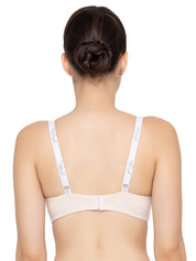 TRIUMPH 110I538-Comfort 161 Padded Non Wired Everyday Invisible Cotton T-Shirt Bra-X7