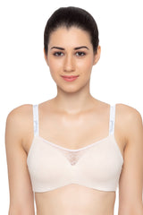 TRIUMPH 110I538-Comfort 161 Padded Non Wired Everyday Invisible Cotton T-Shirt Bra-X7