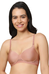 TRIUMPH-110I584 Padded Wireless Seamless Silhoutte T-shirt Bra -HH