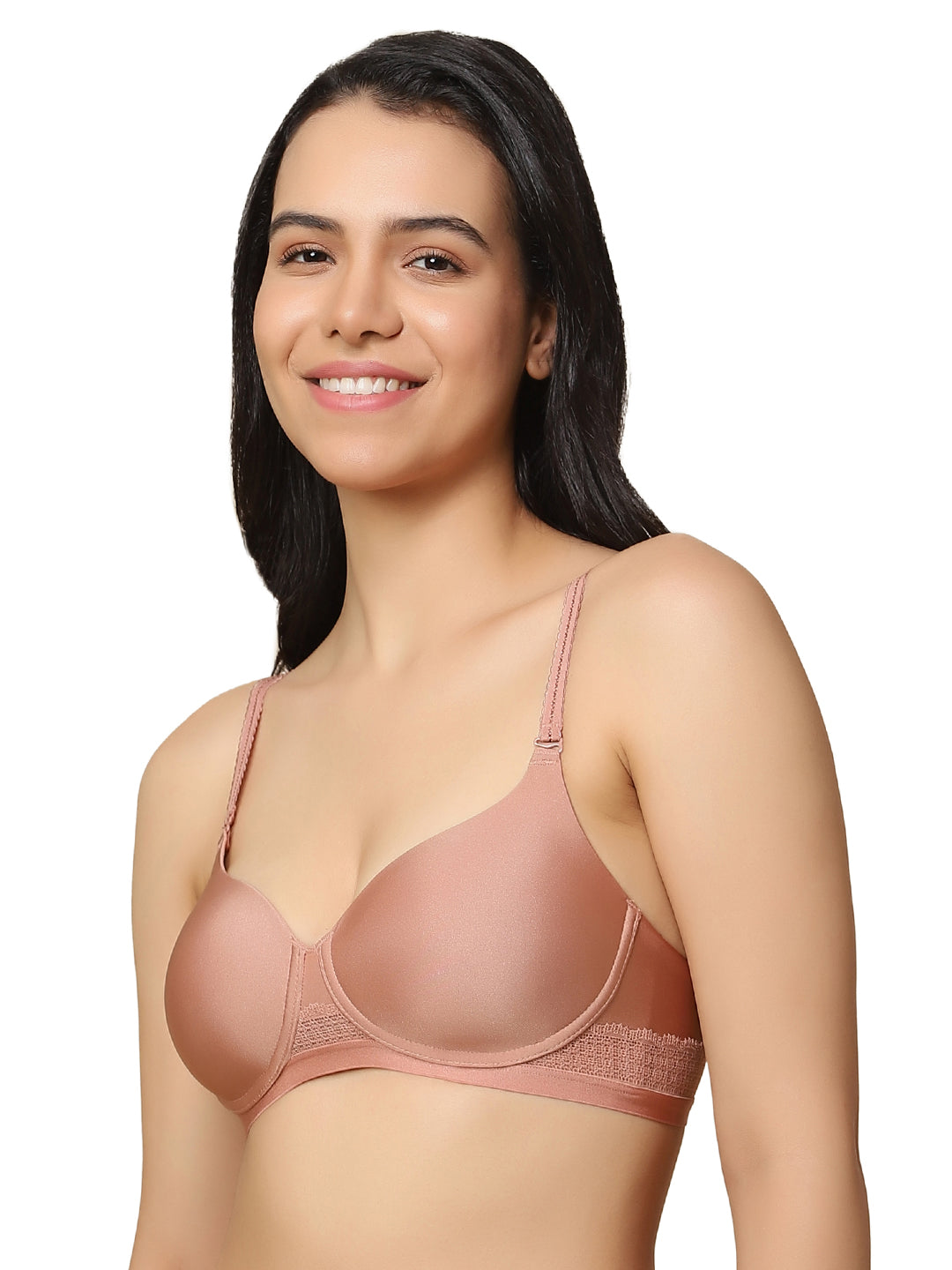 TRIUMPH-110I584 Padded Wireless Seamless Silhoutte T-shirt Bra -HH