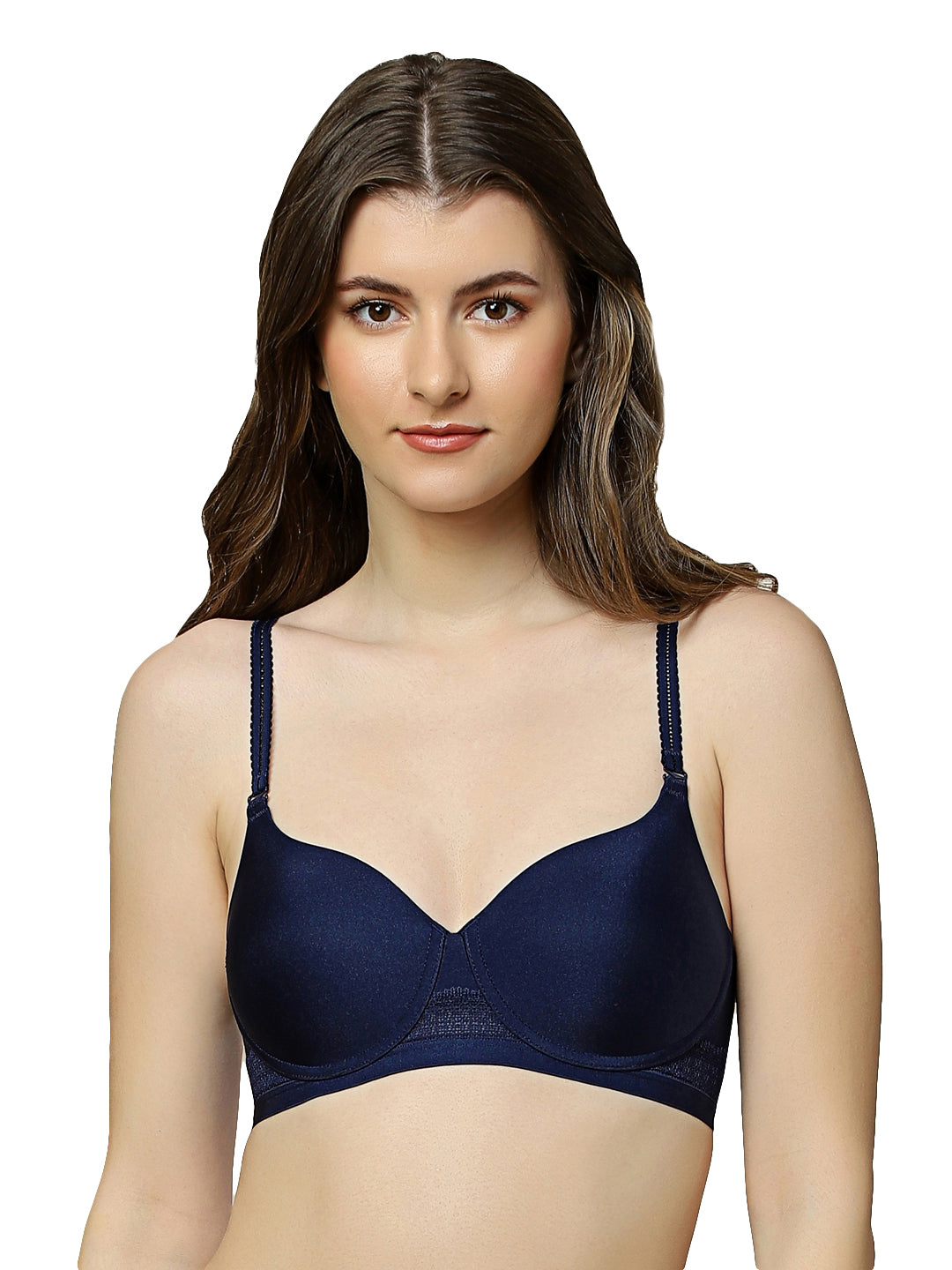 TRIUMPH-110I584 Padded Wireless Seamless Silhoutte T-shirt  -WG