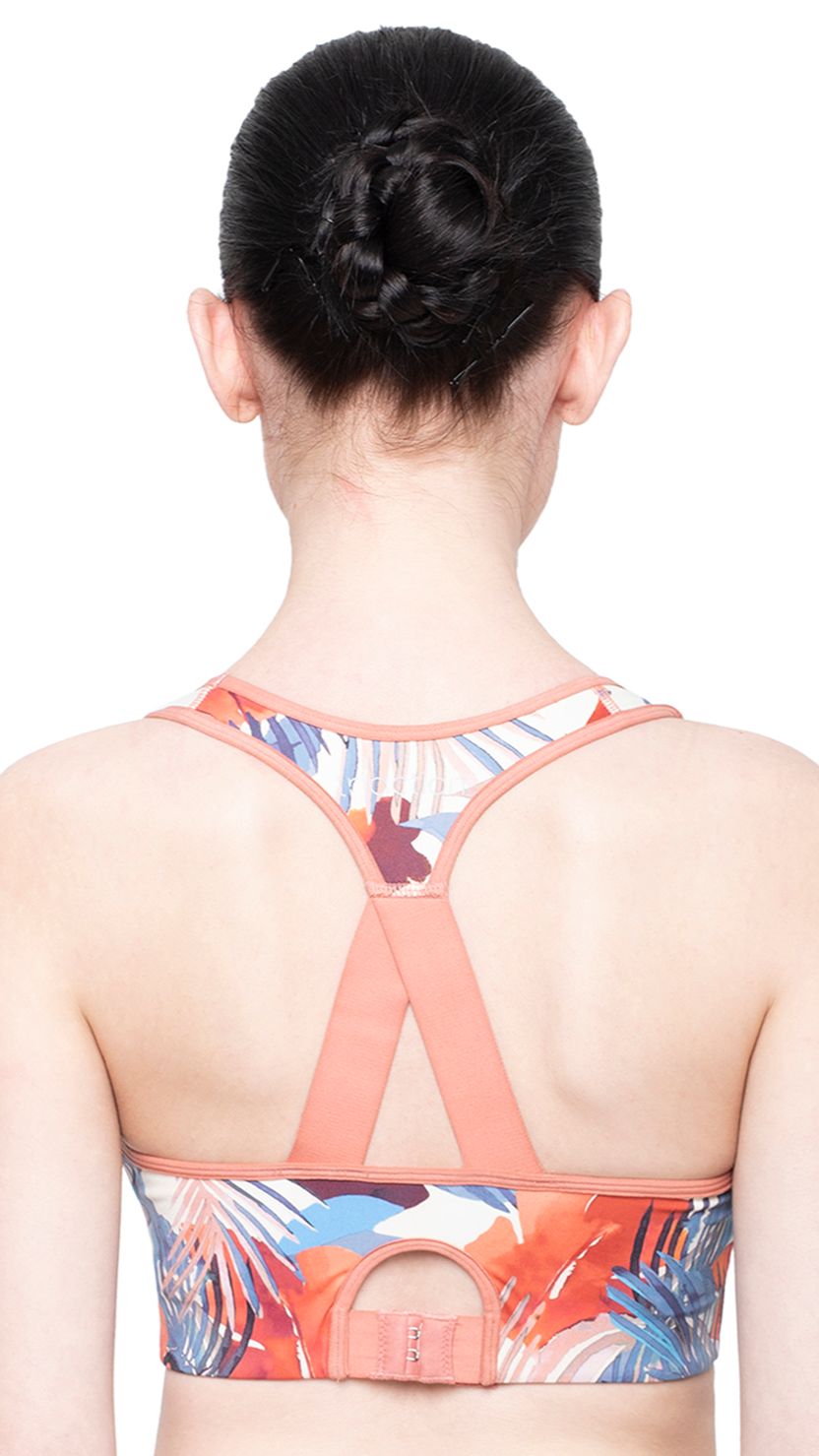 Triumph Multicolor Triaction Tropical Print Lightly Padded Sports Bra