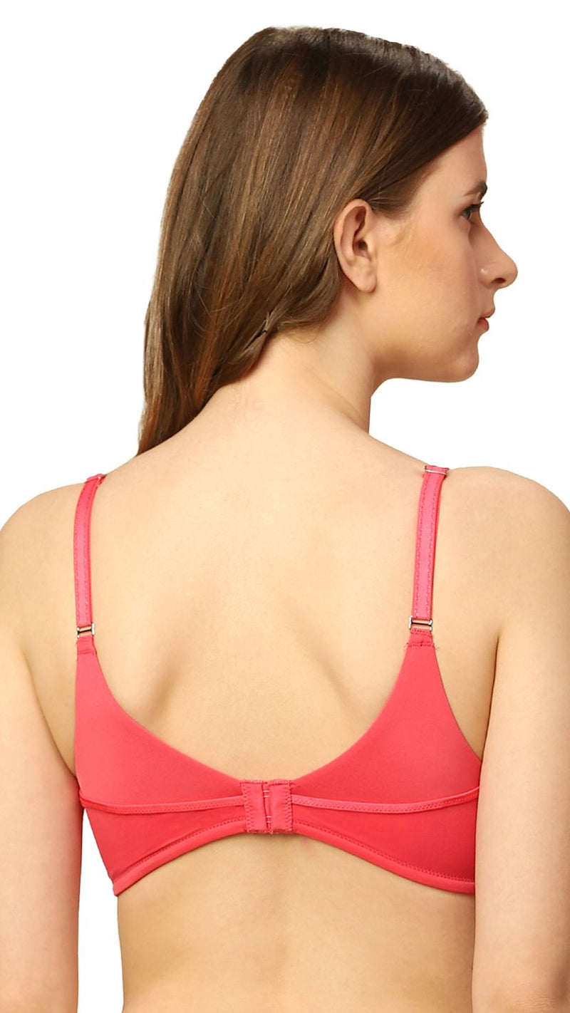 Triumph Pink Full Coverage Lightly Padded Seamless T-Shirt Bra
