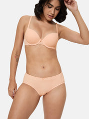 TRIUMPH BRA 110I744-BG Women Medium Coverage Non Wired Bra