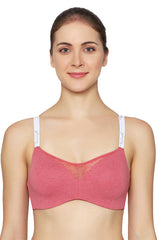 TRIUMPH BRA 110I538-X3 Comfort 161 Padded Non Wired Everyday Invisible Cotton T-Shirt Bra