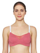 TRIUMPH BRA 110I538-X3 Comfort 161 Padded Non Wired Everyday Invisible Cotton T-Shirt Bra