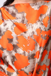 AXTZH Flowing Kaftan Nightwear with Adjustable Waist Strap and Elegant Detailing-ORUST-K2S