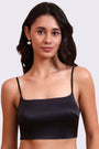 BELLAGIO Modern Essential Bra with Thin Straps, Smooth Contours, and Comfortable Fit BB5529-BLACK-CS113