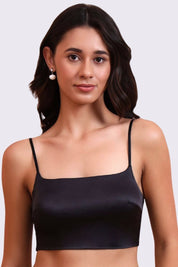 BELLAGIO Modern Essential Bra with Thin Straps, Smooth Contours, and Comfortable Fit BB5529-BLACK-CS113