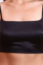 BELLAGIO Modern Essential Bra with Thin Straps, Smooth Contours, and Comfortable Fit BB5529-BLACK-CS113