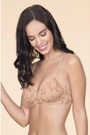 AMANTE BRA -BRA10202 SESAME Cotton Casuals Non-Wired T-Shirt Bra