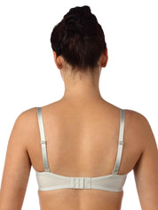 TRIUMPH-122I087 T-Shirt Bra 60 Invisible Wired Padded Body Make-Up Series Light Weight Seamless Support Everyday Bra