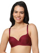 TRIUMPH-122I087 T-Shirt Bra 60 Invisible Wired Padded Body Make-Up Series Light Weight Seamless Support Everyday Bra