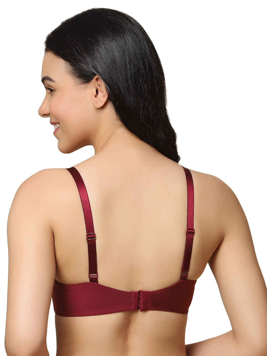 TRIUMPH-122I087 T-Shirt Bra 60 Invisible Wired Padded Body Make-Up Series Light Weight Seamless Support Everyday Bra